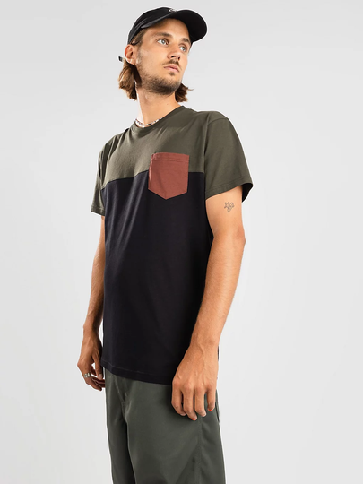 Iriedaily Block Pocket T-Shirt vihreä