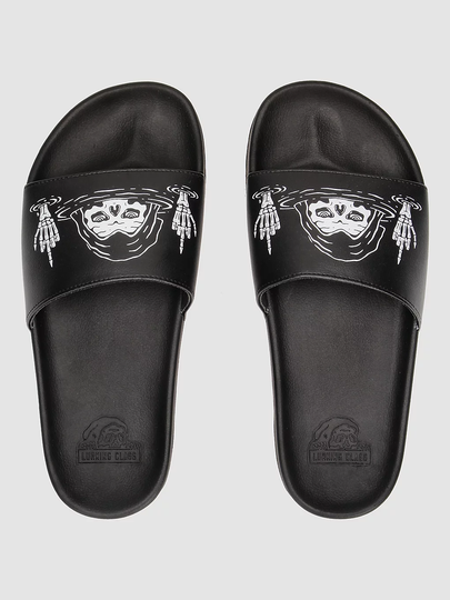 Lurking Class Sinking Slide Sandals musta