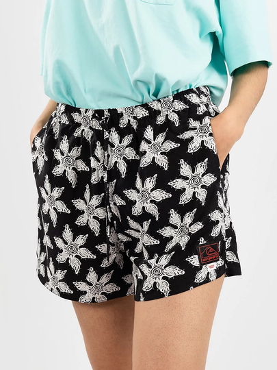 Quiksilver X Stranger Things Upside Down Aop Shorts kuviotu