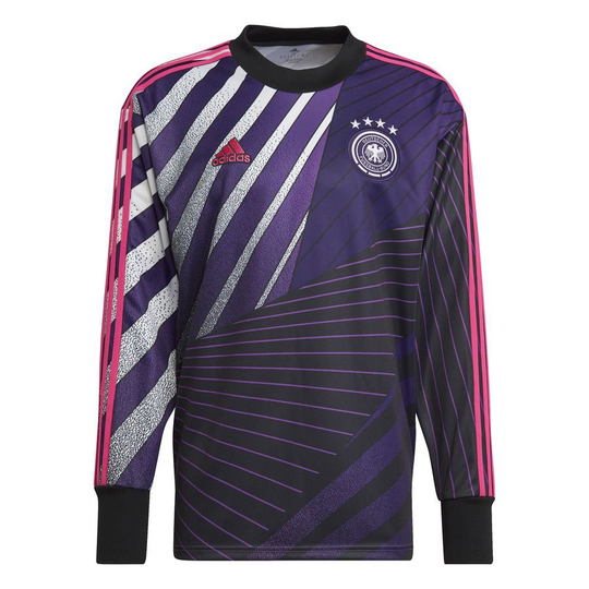 Saksa Maalivahdin paita Retro Icon MM 2022 - Musta/Violetti
