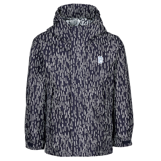 Namuk Chip Rain Jacket ' Twine' - True Navy - Lapset - 104/110