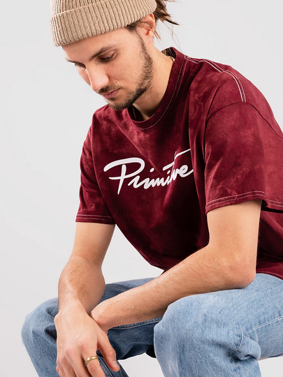 Primitive Nuevo Washed T-Shirt tiedye