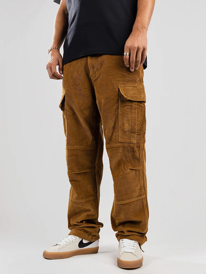 Empyre Sk8 Cargo Cord Pants ruskea