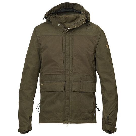 Fjällräven Lappland Hybrid Jacket M - Dark Olive - Miehet - L