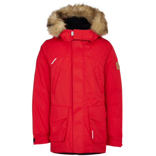 Untuvatakki Reima Serkku Reimatec Down Jacket - Tomato Red - Lapset - 116