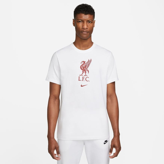 Liverpool T-paita Crest - Valkoinen