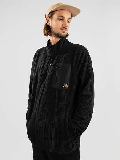 Coal Furnace Fleece Jacket musta