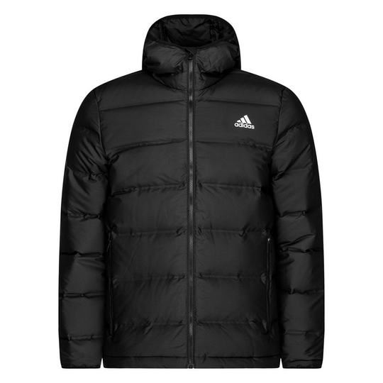 adidas Talvitakki Down Helionic Hupullinen - Musta, koko X-Small