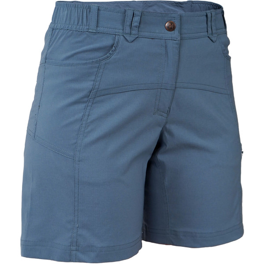 Warmpeace Valera Lady Shorts - Blue Grey - Naiset - S