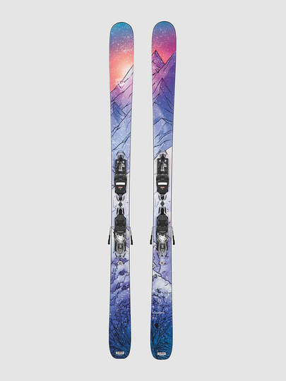Rossignol Blackops 92mm 156 + XP11 2023 Ski Set kuviotu