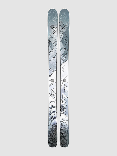 Rossignol Blackops 92mm Open 156 2023 Skis kuviotu