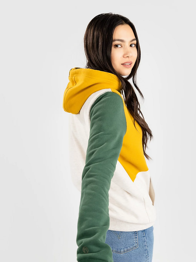 Kazane Taina Zip Hoodie kuviotu