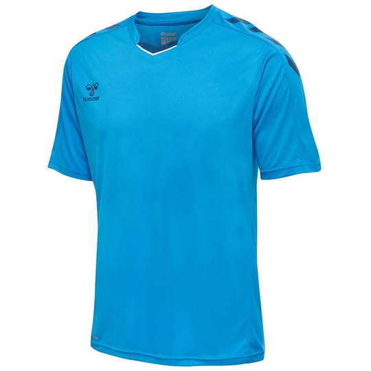 Core Xk Poly Jersey S/S Blue Danube