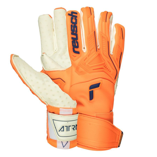 Reusch Maalivahdin Hanskat Attrakt FreeGel SpeedBump - Oranssi/Valkoinen