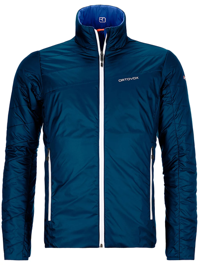 Ortovox Swisswool Piz Boval Insulator Jacket sininen