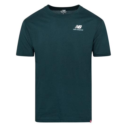 New Balance T-paita Essential - Vihreä/Valkoinen