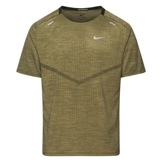 Nike Juoksu-t-paita Dri-FIT ADV Techknit Ultra - Vihreä/Hopea
