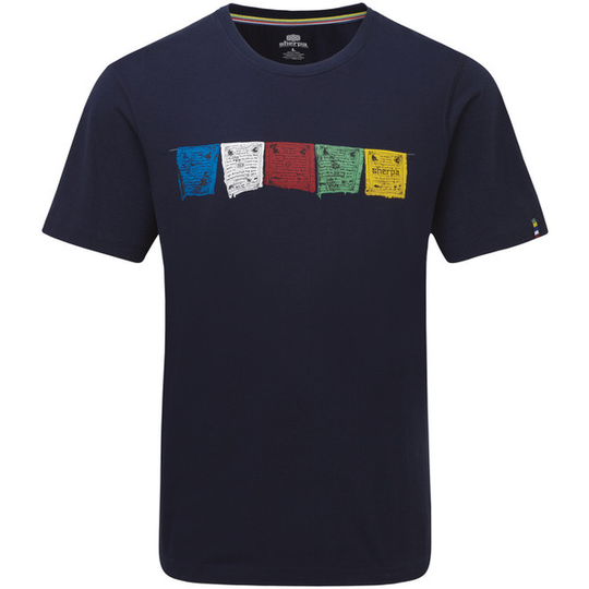 Sherpa Tarcho Tee - Rathee Blue - Miehet - S