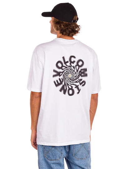 Volcom Nausea Loose-Fit T-Shirt valkoinen