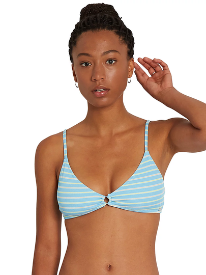 Volcom Next In Line Vneck Bikini Top sininen