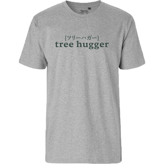 Metsä/Skogen Mens Classic T-shirt Tree Hugger - Sport Grey - Miehet - S