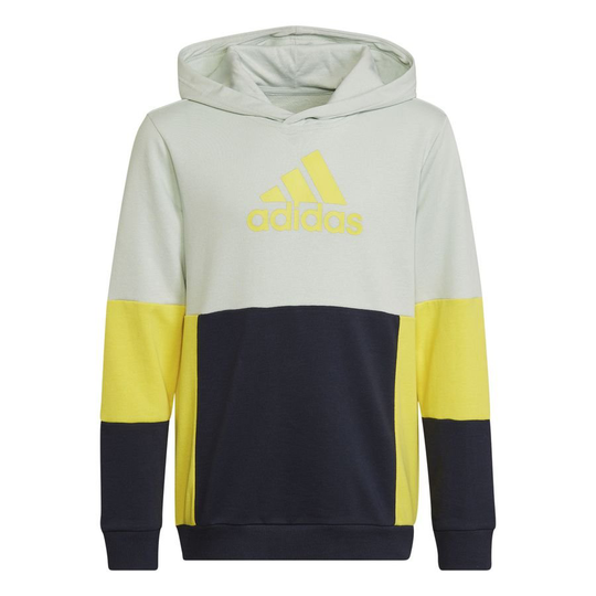 adidas Huppari Colorblock - Vihreä/Keltainen/Navy Lapset