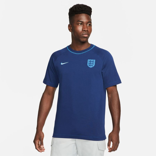 Englanti T-paita Travel - Sininen/sininen - Nike, koko Medium