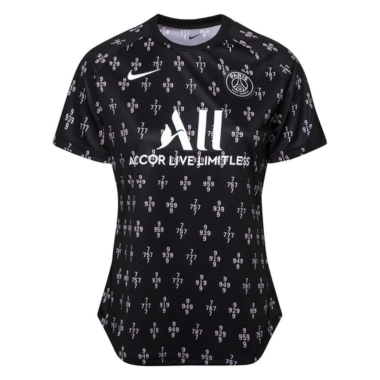 Paris Saint-Germain Treenipaita Pre Match - Musta/Valkoinen/Pinkki Nainen