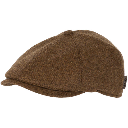 Salon Lakkitehdas Flat Cap Rocky Gen Merino - Beige - Unisex - 58