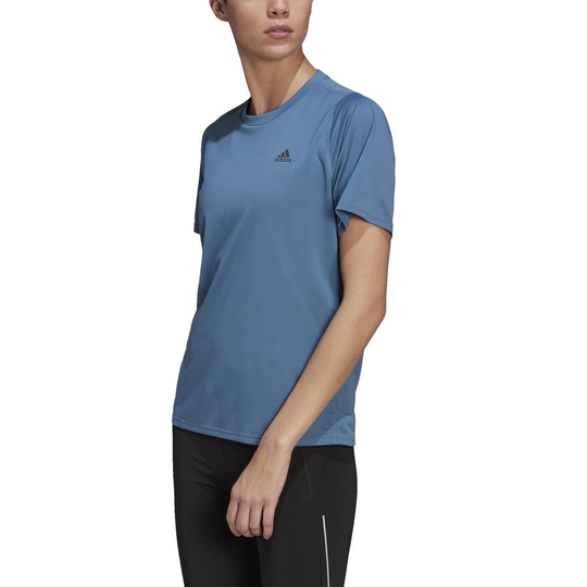 adidas Juoksu-t-paita Run Icons - Sininen Nainen