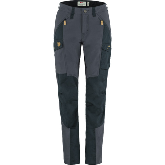 Fjällräven Nikka Trousers Curved W - Dark Navy - Naiset - 36