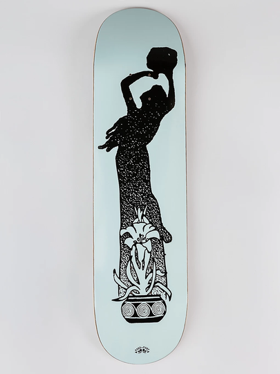 Pass Port Shadow Series Vase 8" Skateboard Deck sininen