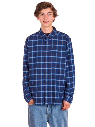 Patagonia LW Fjord Flannel Shirt sininen