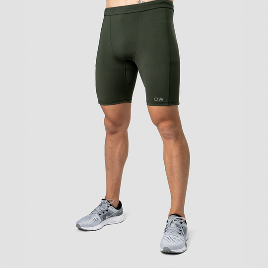 Mercury Short Tights, Pine Green