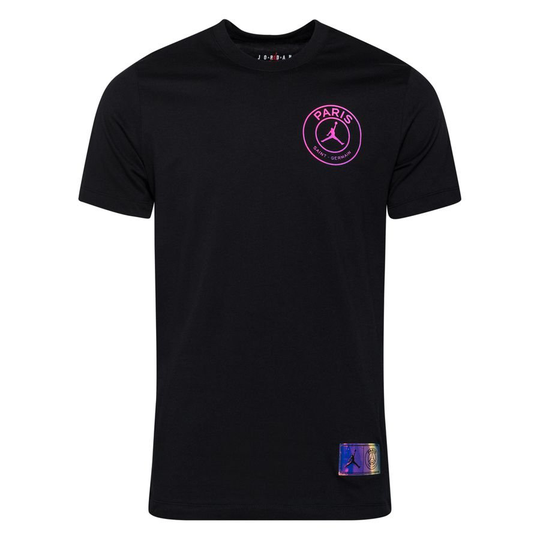 Paris Saint-Germain T-paita Logo Jordan x PSG - Musta/Violetti
