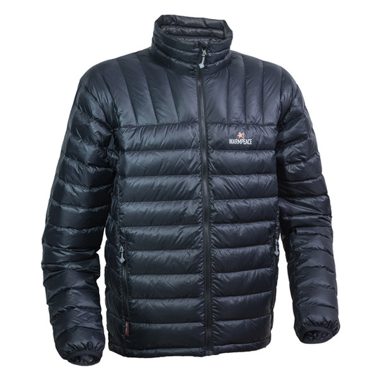 Kevytuntuvatakki Warmpeace Drago Jacket - Black - Miehet - S