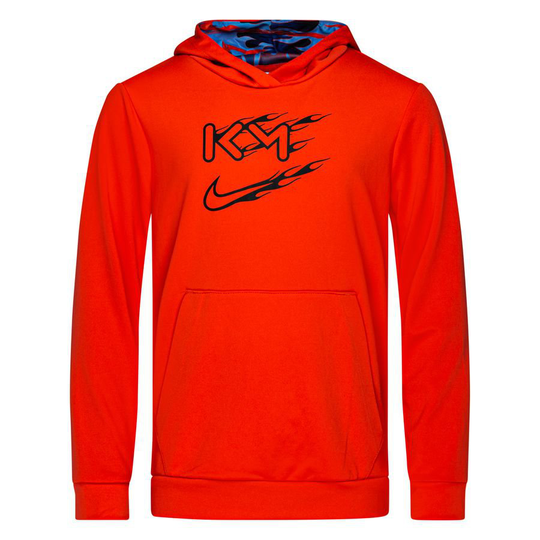Nike Huppari Dri-FIT KM Flames - Punainen/Musta Lapset