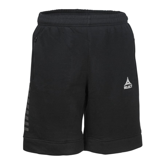 Select Sweatshorts Oxford - Musta