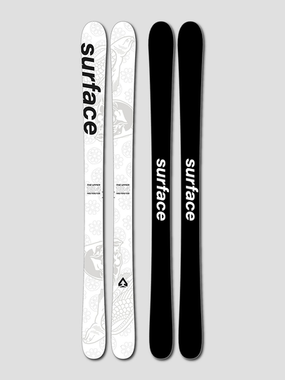 Surface The Upper 184 105mm 2023 Skis valkoinen