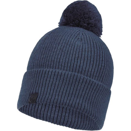 Buff Tim Knitted Hat - Denim - Unisex - OneSize