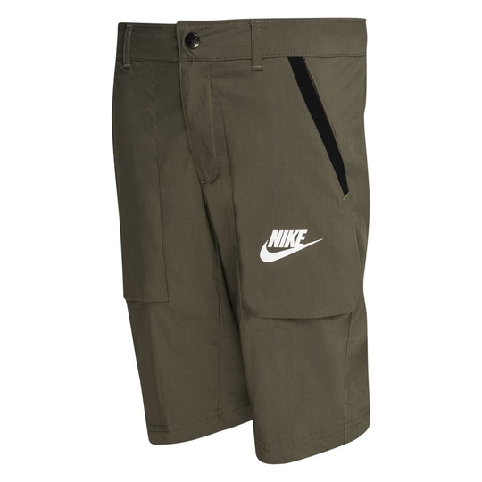 Nike Cargo Shortsit NSW - Vihreä/Valkoinen Lapset