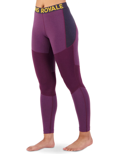 Mons Royale Merino Olympus Base Layer Bottoms violet