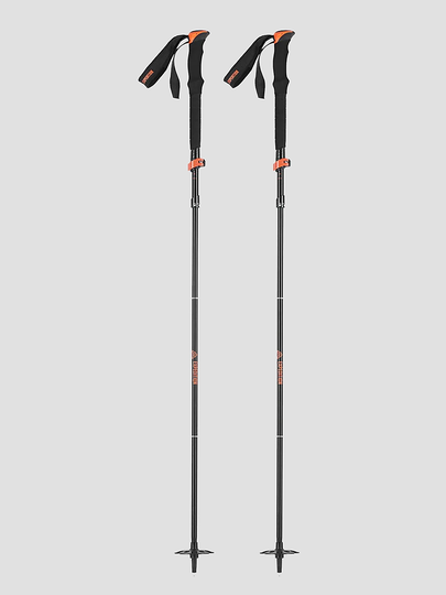 UNION Aluminum 110-135 Telescopic Poles oranssi