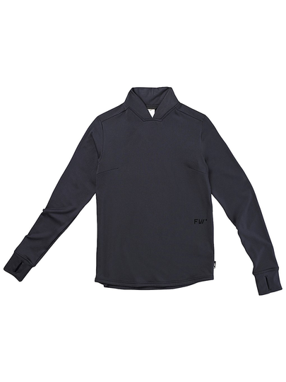 FW Manifest Powergrid Crew Fleece Jacket musta