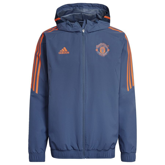 Manchester United Takki Condivo 22 All Weather - Sininen/oranssi - adidas, koko Small