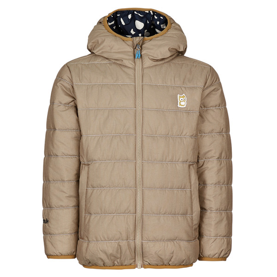 Talvitakki Namuk Glow Reversible Primaloft Jacket Underground - Gold / True Navy - Lapset - 104/110