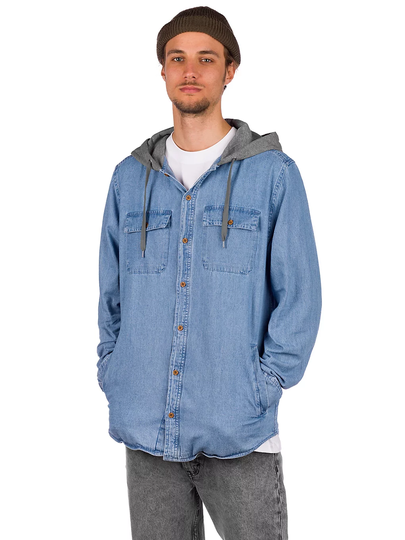 Empyre Crush Hooded Shirt sininen