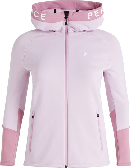 Women's Rider Zip Hood Vaaleanpunainen S