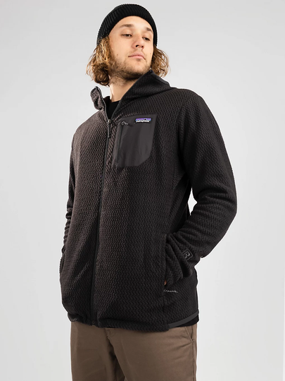Patagonia R1 Air Full-Zip Hoodie musta