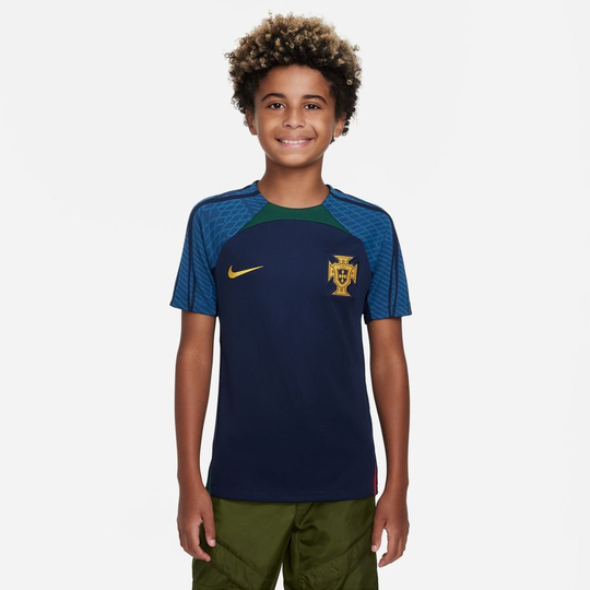 Portugali Treenipaita Dri-FIT Strike MM 2022 - Navy/Vihreä/Keltainen Lapset - Nike, koko M: 137-147 cm